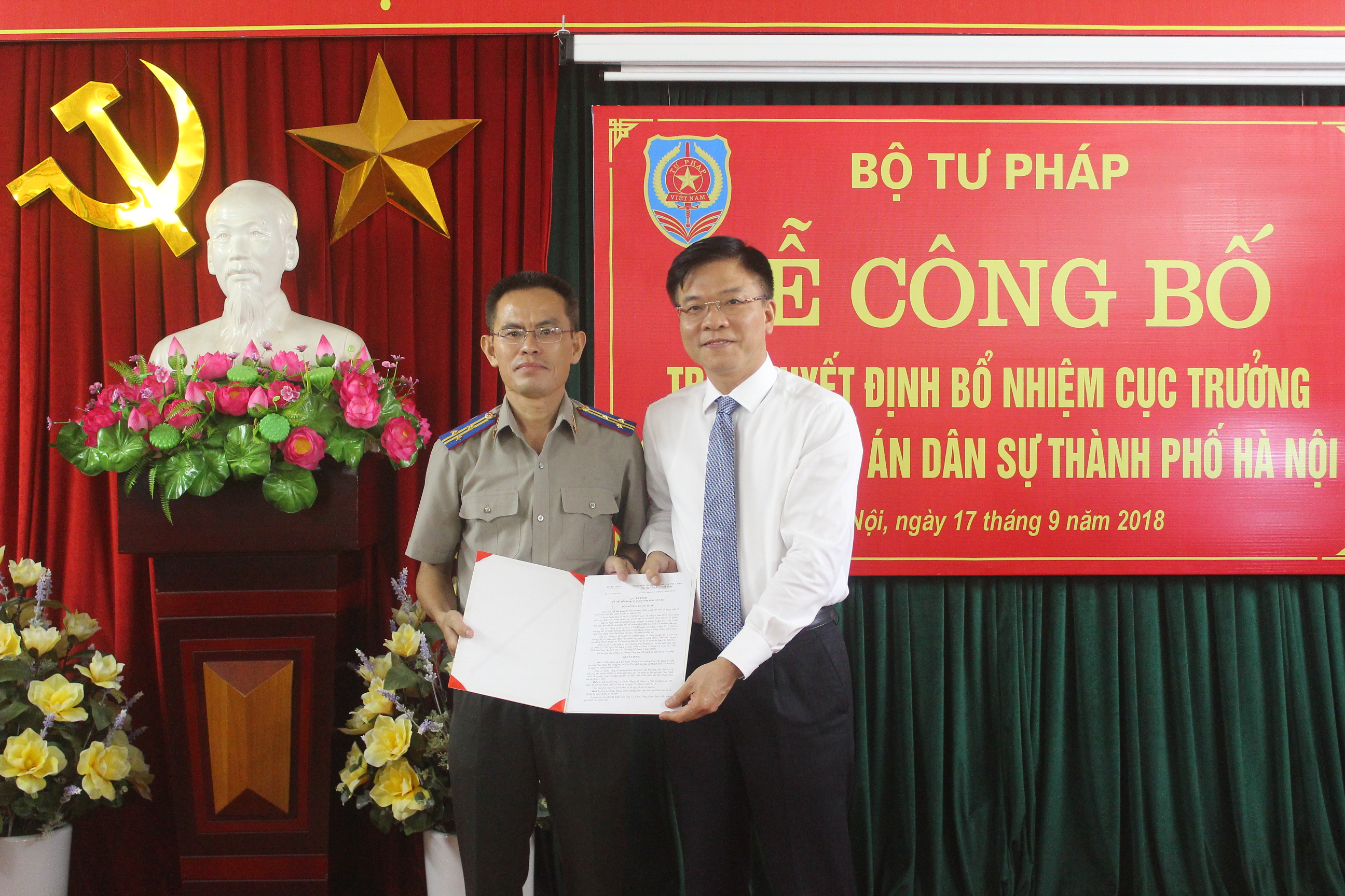 cuc truong cuc thi hanh an dan su, trach nhiem, thong tu 09/2015/TT-BTP