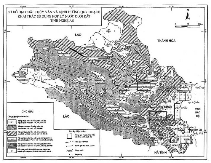 mathematical  basis  of  groundwater  resources  map  at  a  scale  of  1:50,000,  Circular  15/2013/TT-BTNMT