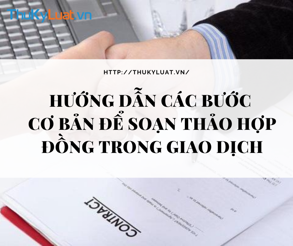 soạn thảo hợp đồng