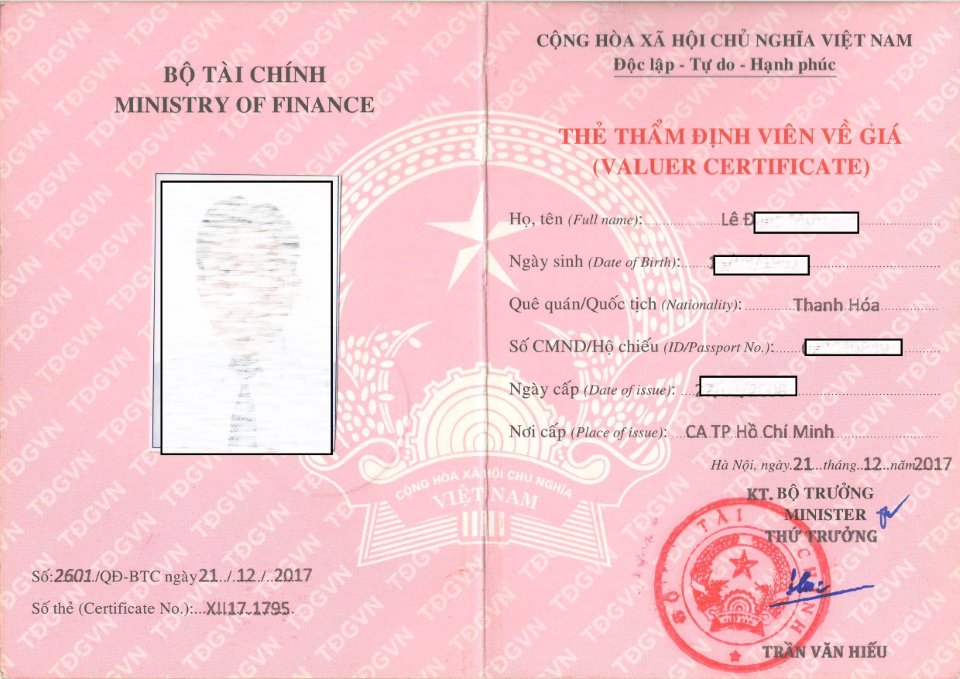 Circular  46:  Regulations  on  Issuance  and  Management  of  Price  Appraisal  Practice  Cards,  Circular  46/2014/TT-BTC