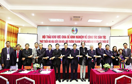 To promote international cooperation in ethnic minorities work in Vietnam