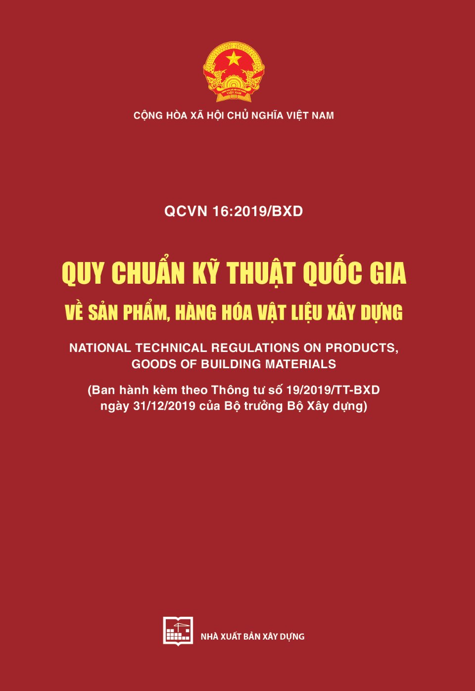 Chi tiết bố cục quy chuẩn kỹ thuật từ ngày 01/8/2020, Thông tư 26/2019/TT-BKHCN 