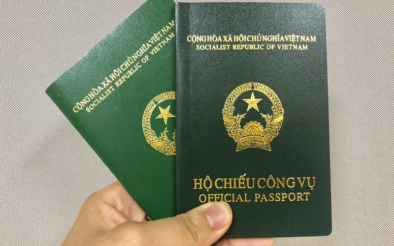 hộ chiếu ngoại giao, hộ chiếu công vụ