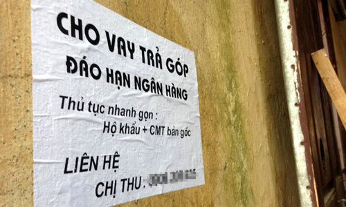 Cho vay nặng lãi