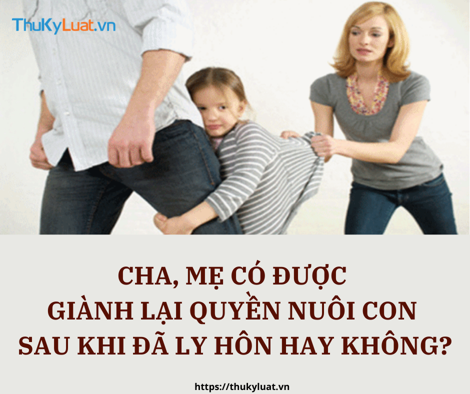 giành lại quyền nuôi con