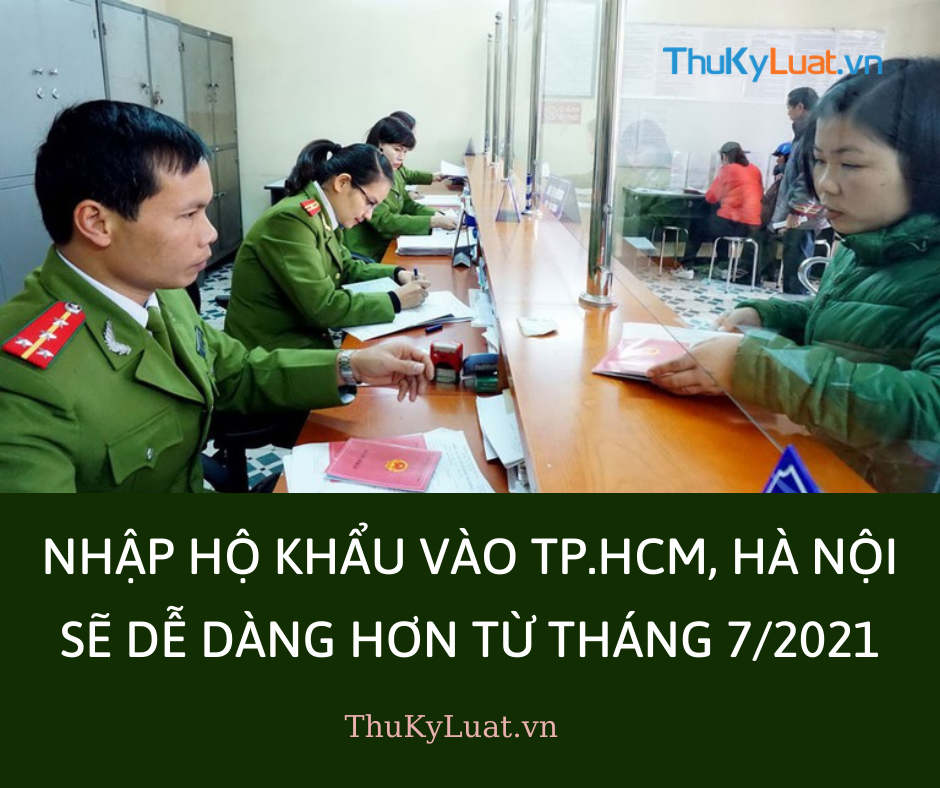 Nhập hộ khẩu vào TP.HCM, Hà Nội sẽ dễ dàng hơn, Luật Cư trú 2020