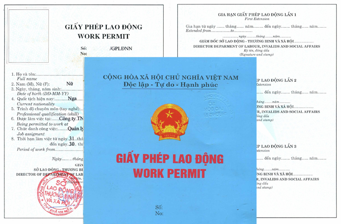 Application For Issuance Of A Work Permit For Foreign Workers Working In Vietnam Latest 6622