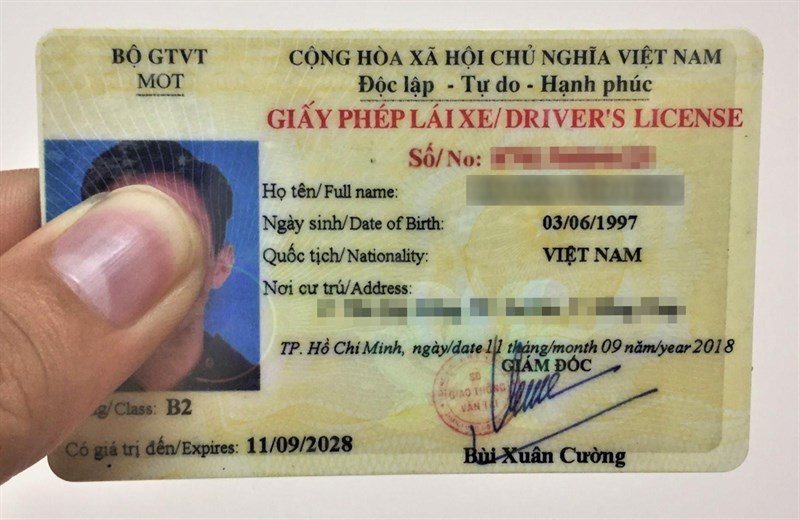 Regulations on renewal of driving license in Vietnam