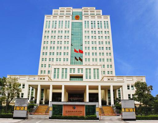 Organizational structure of the Ministry of Natural Resources and Environment of Vietnam