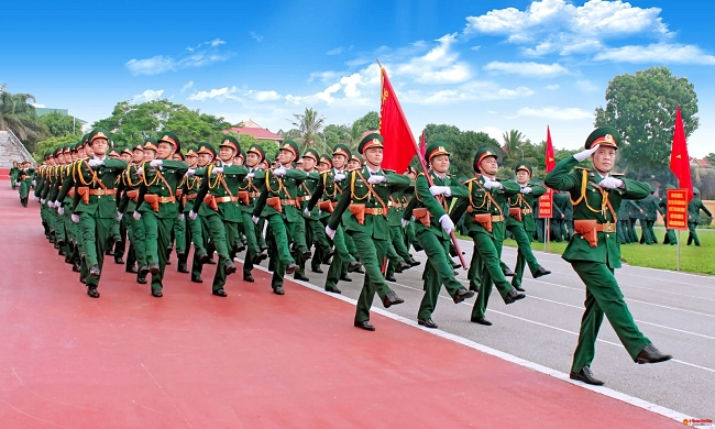 Who are professional servicemen and national defense officials? What are their positions and functions in Vietnam?