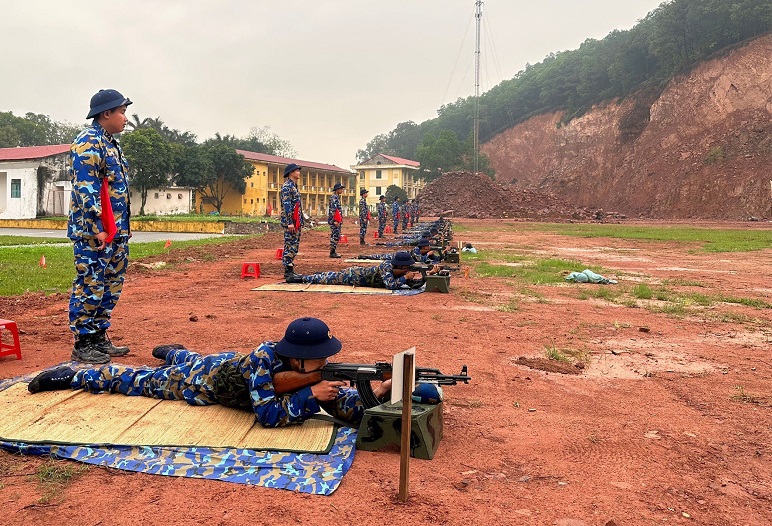What is the type of land for training ground under the law in Vietnam?