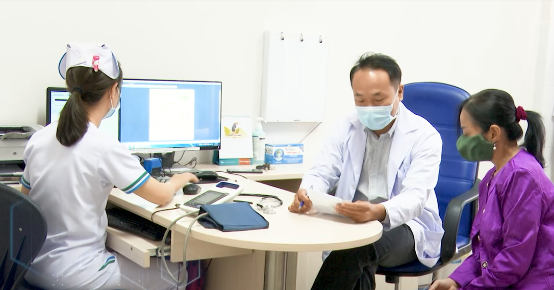 Technical and professional levels in the network of health facilities in Vietnam