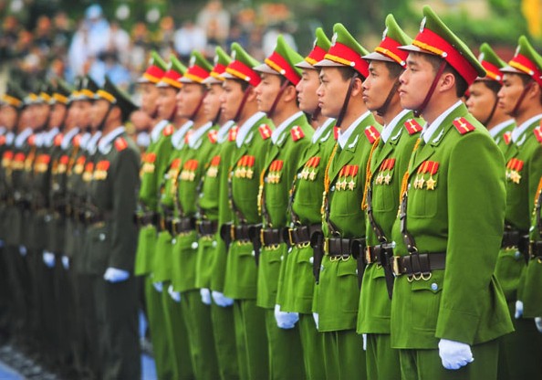 Specific health standards for recruitment into the People's Public Security in Vietnam 