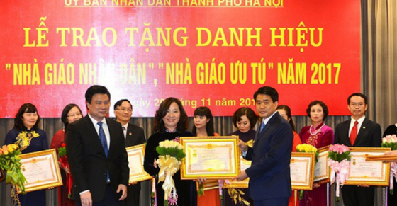 Tiêu chuẩn danh hiệu Nhà giáo nhân dân mới nhất 