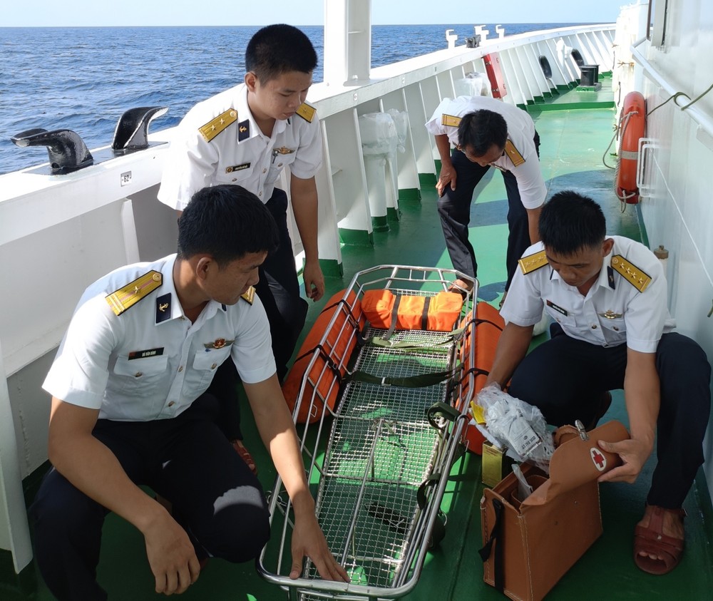 Chương trình huấn luyện sơ cứu y tế trên biển mới nhất