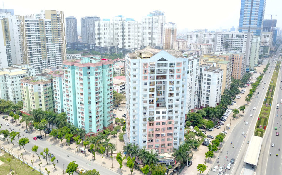 Regulations  on  the  use  of  land  for  building  apartment  complexes